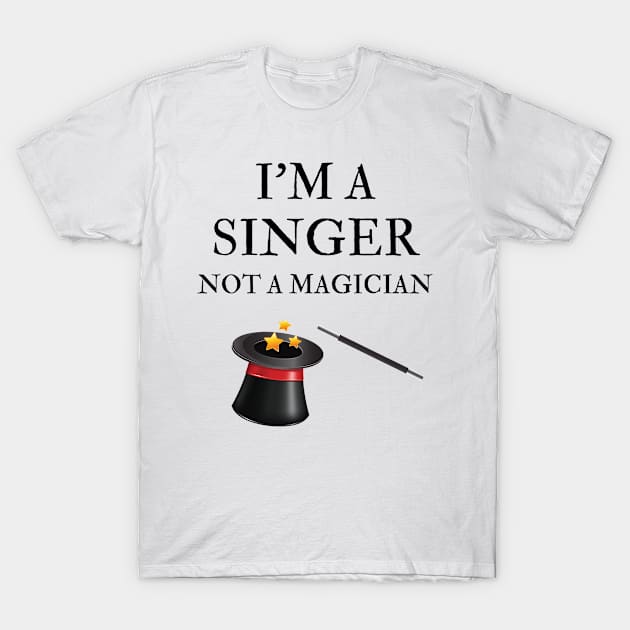 Singer T-Shirt by Mdath